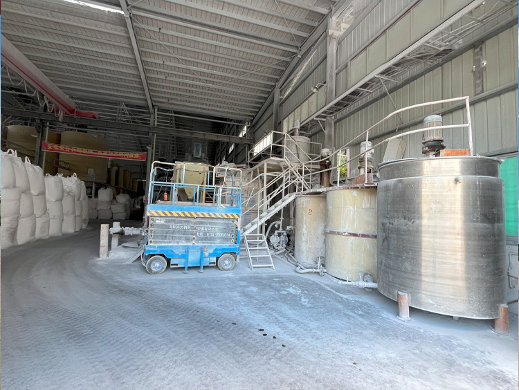 Factory real scene